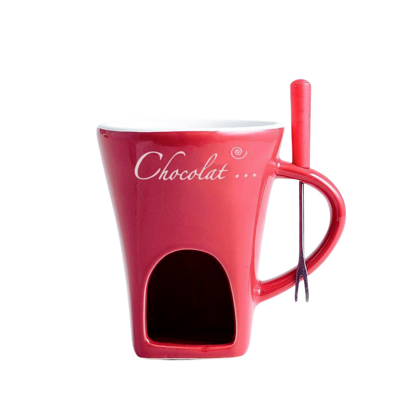 Fondue Mug — Mini Chocolate & Cheese Melting Pot | Happy Splurge