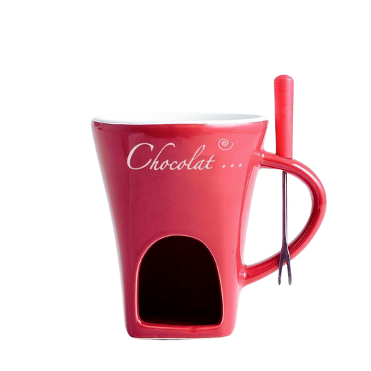 Fondue Mug — Mini Chocolate & Cheese Melting Pot | Happy Splurge