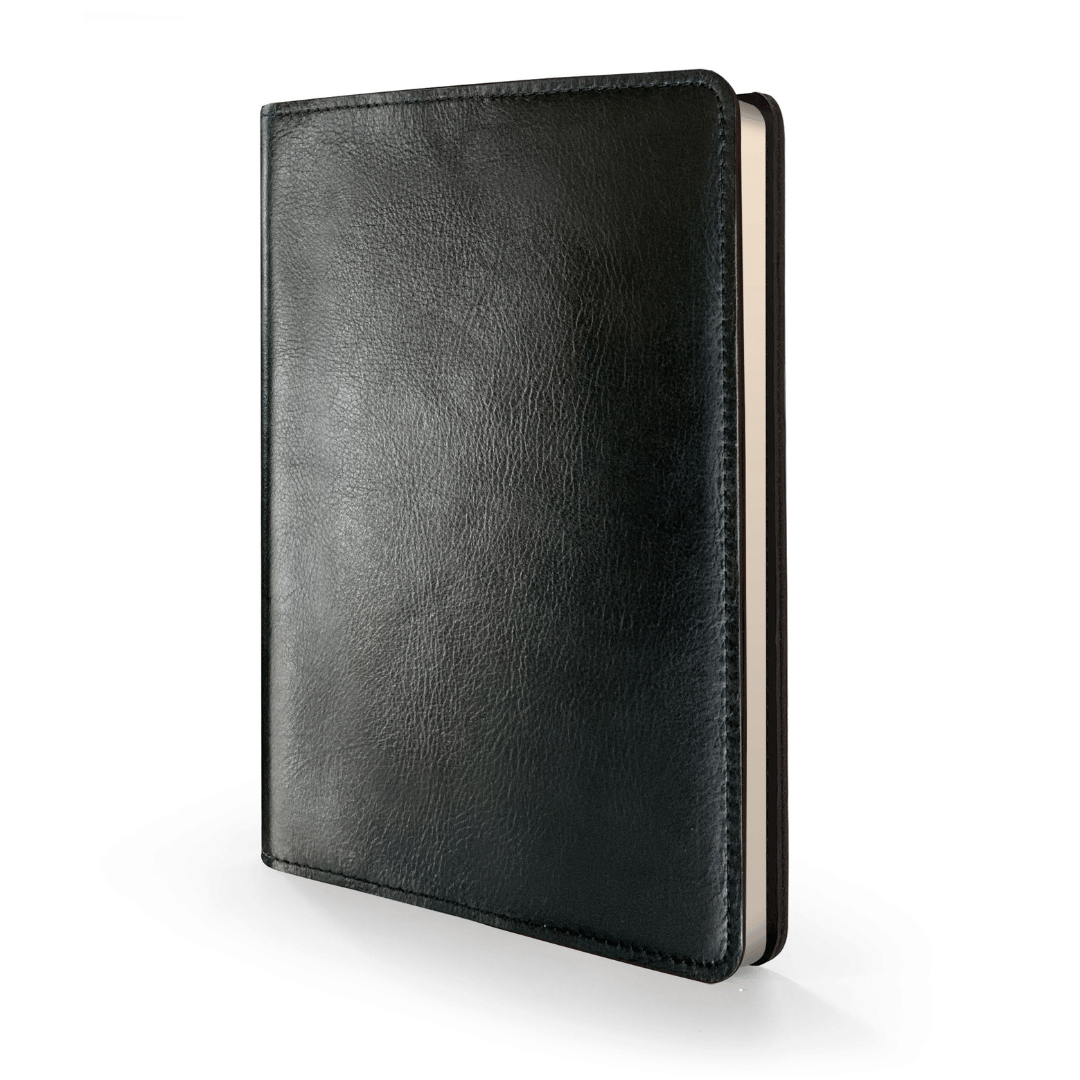 Rustik Leather Slip On Cover + Journal | Genuine Leather A5 Journal | Happy Splurge